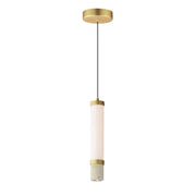 ET2 - E11051-01TVGLD - LED Pendant - Travertine - Travertine / Gold