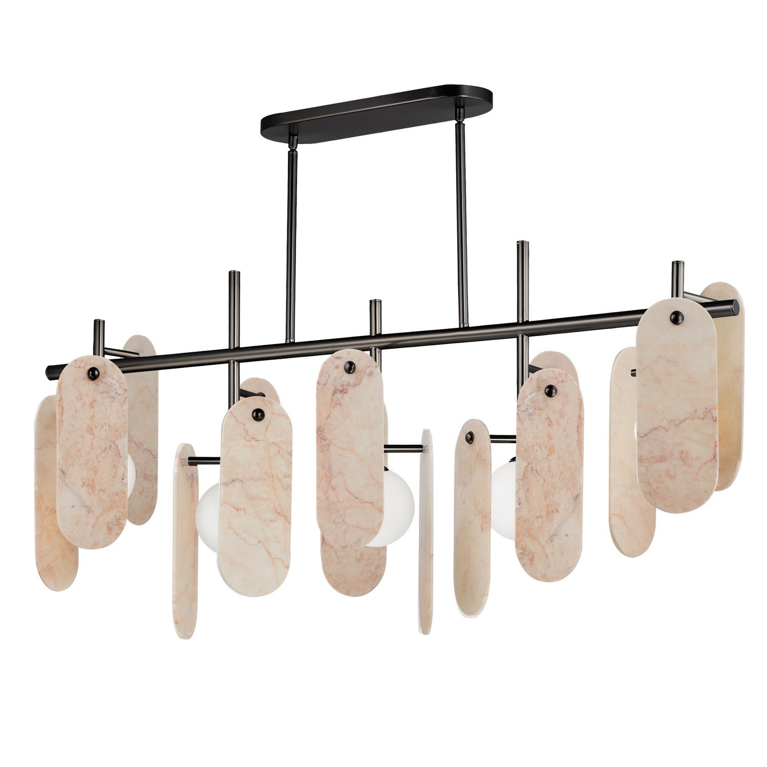 Studio M - SM24825RJGM - LED Linear Pendant - Megalith - Stone - Gunmetal