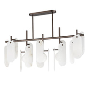 Studio M - SM24825WABBZ - LED Linear Pendant - Megalith - Stone - Brushed Bronze