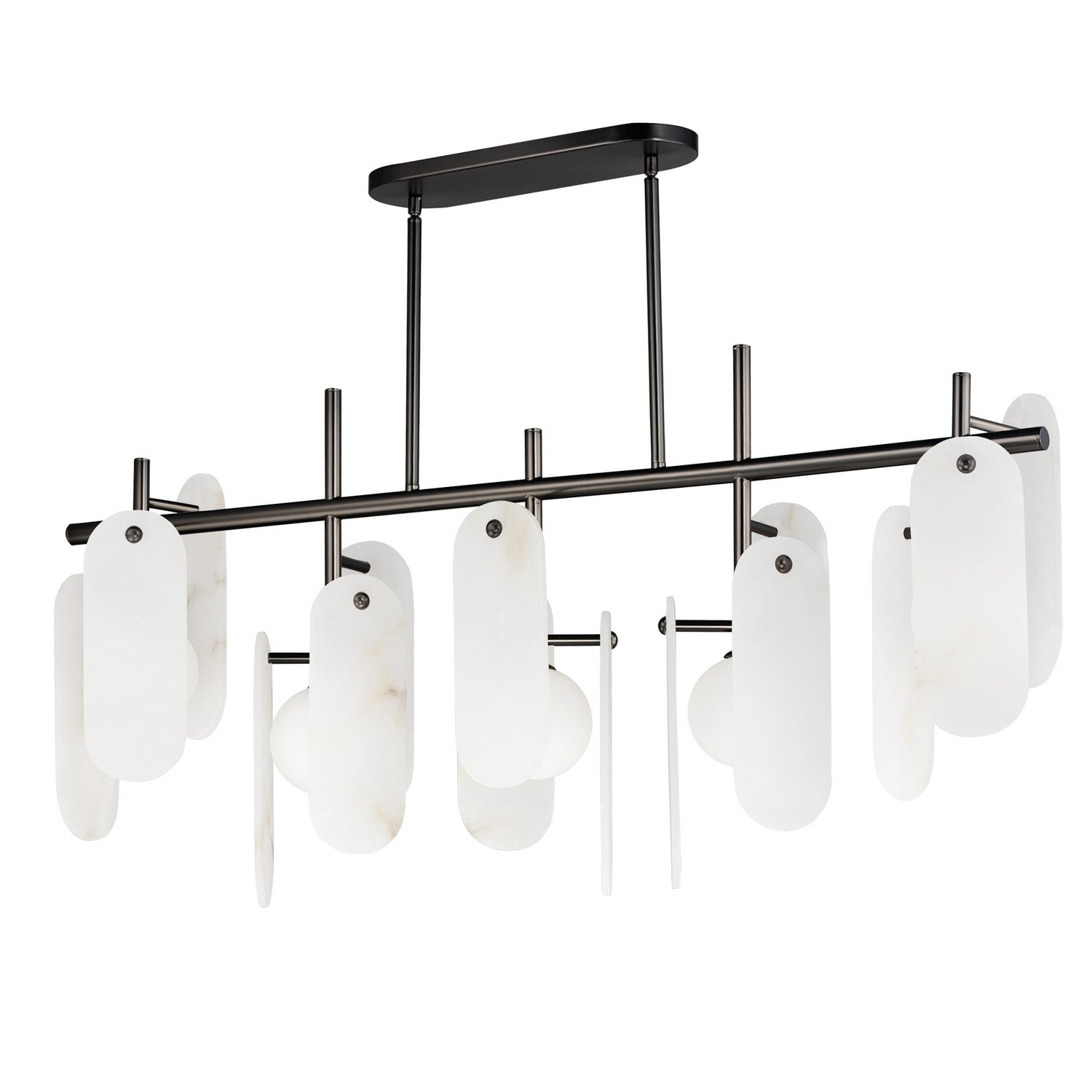 Studio M - SM24825WAGM - LED Linear Pendant - Megalith - Stone - Gunmetal