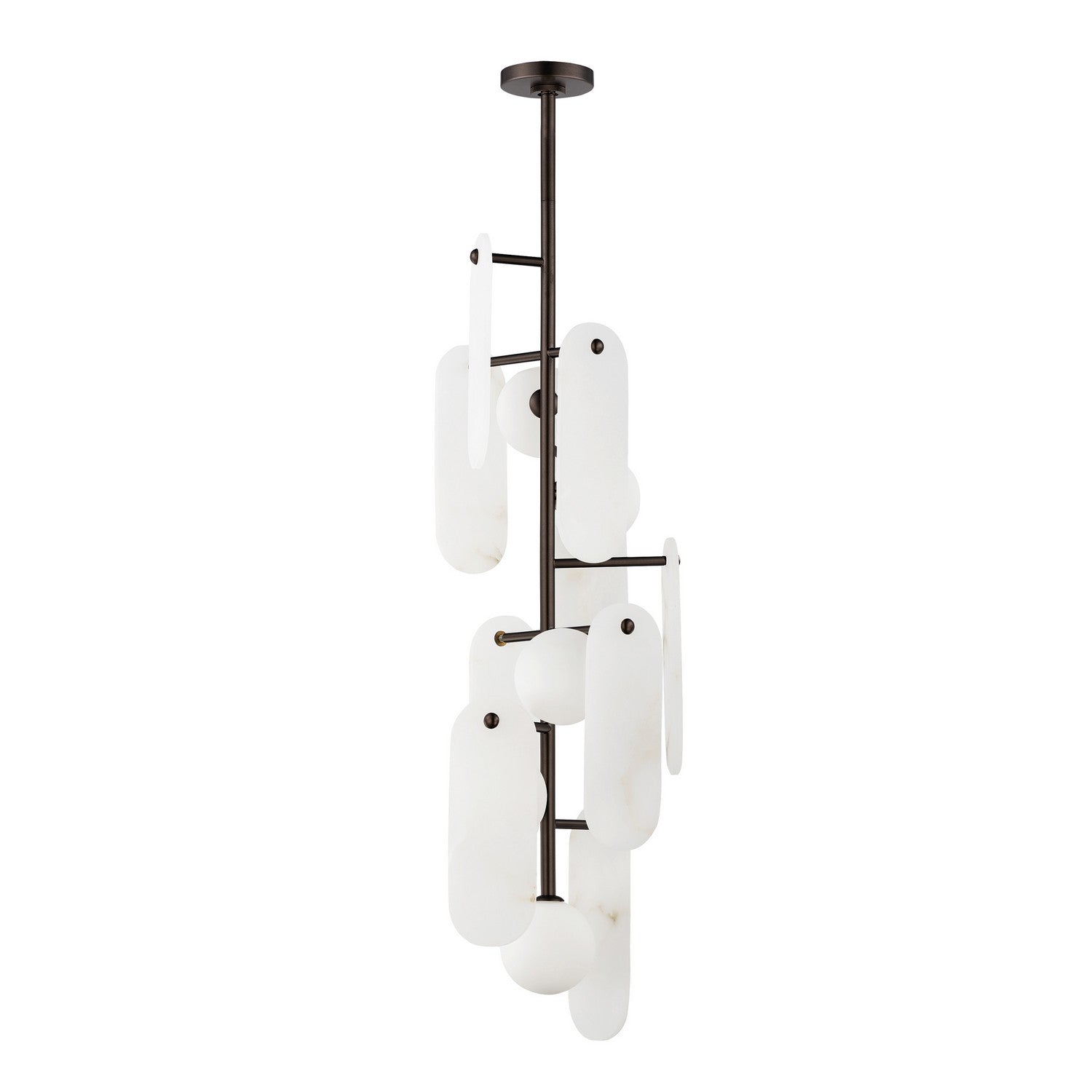 Studio M - SM24827WABBZ - LED Pendant - Megalith - Stone - Brushed Bronze