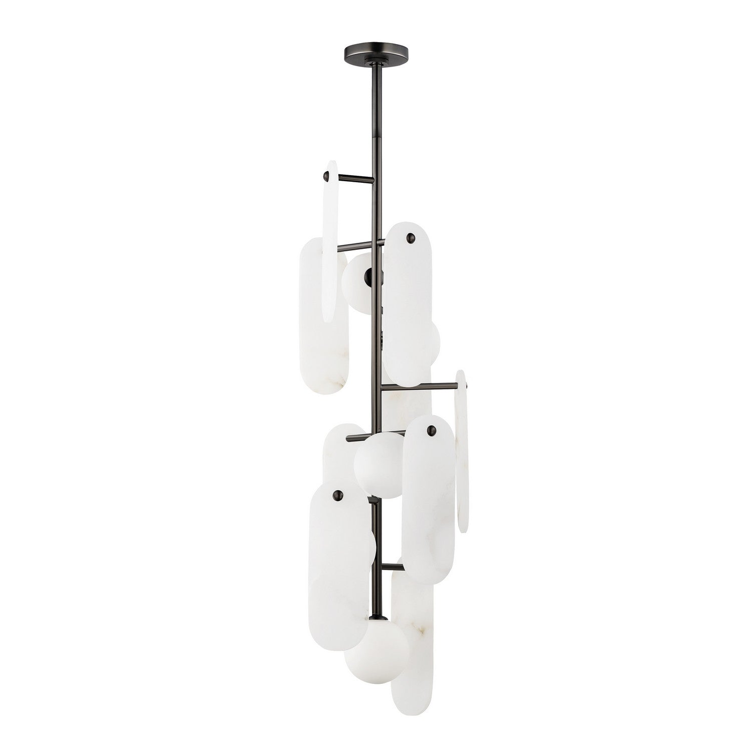 Studio M - SM24827WAGM - LED Pendant - Megalith - Stone - Gunmetal