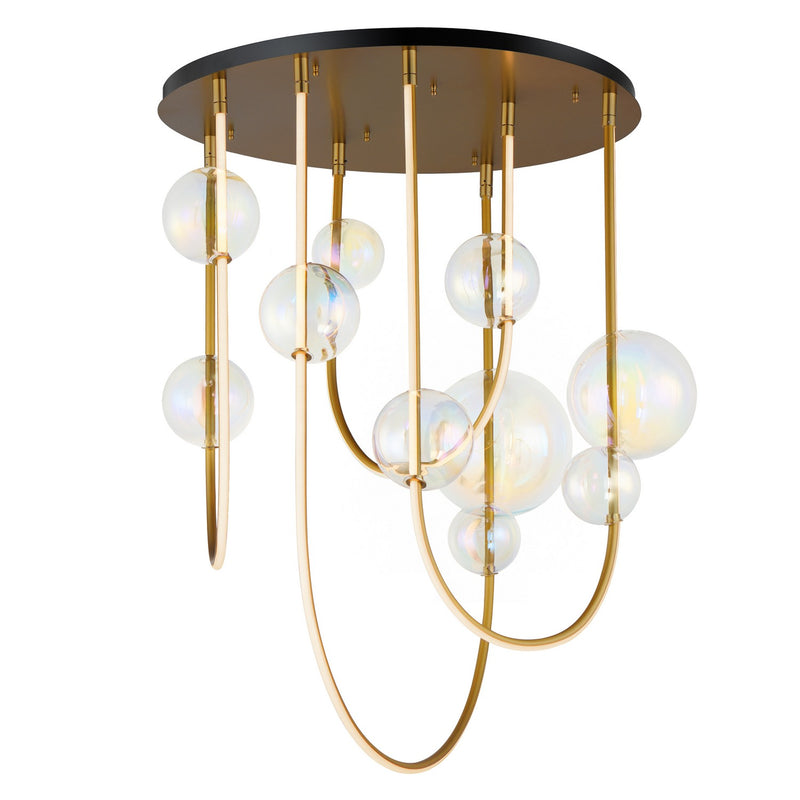 Studio M - SM24934IRNAB - LED Linear Pendant - Dreamer - Natural Aged Brass