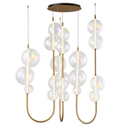Studio M - SM24938IRNAB - LED Pendant - Dreamer - Natural Aged Brass