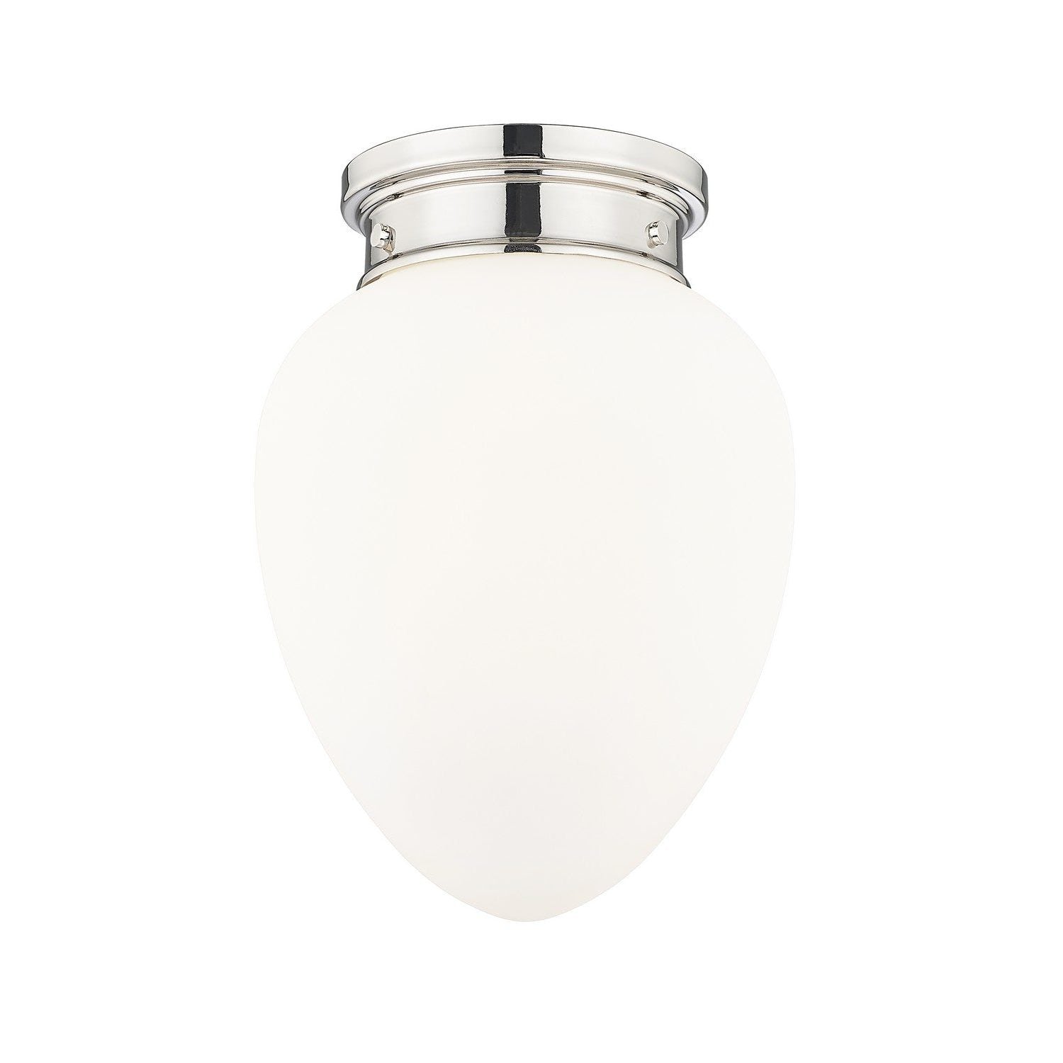 Z-Lite - 1945F9-PN - One Light Flush Mount - Gideon - Polished Nickel