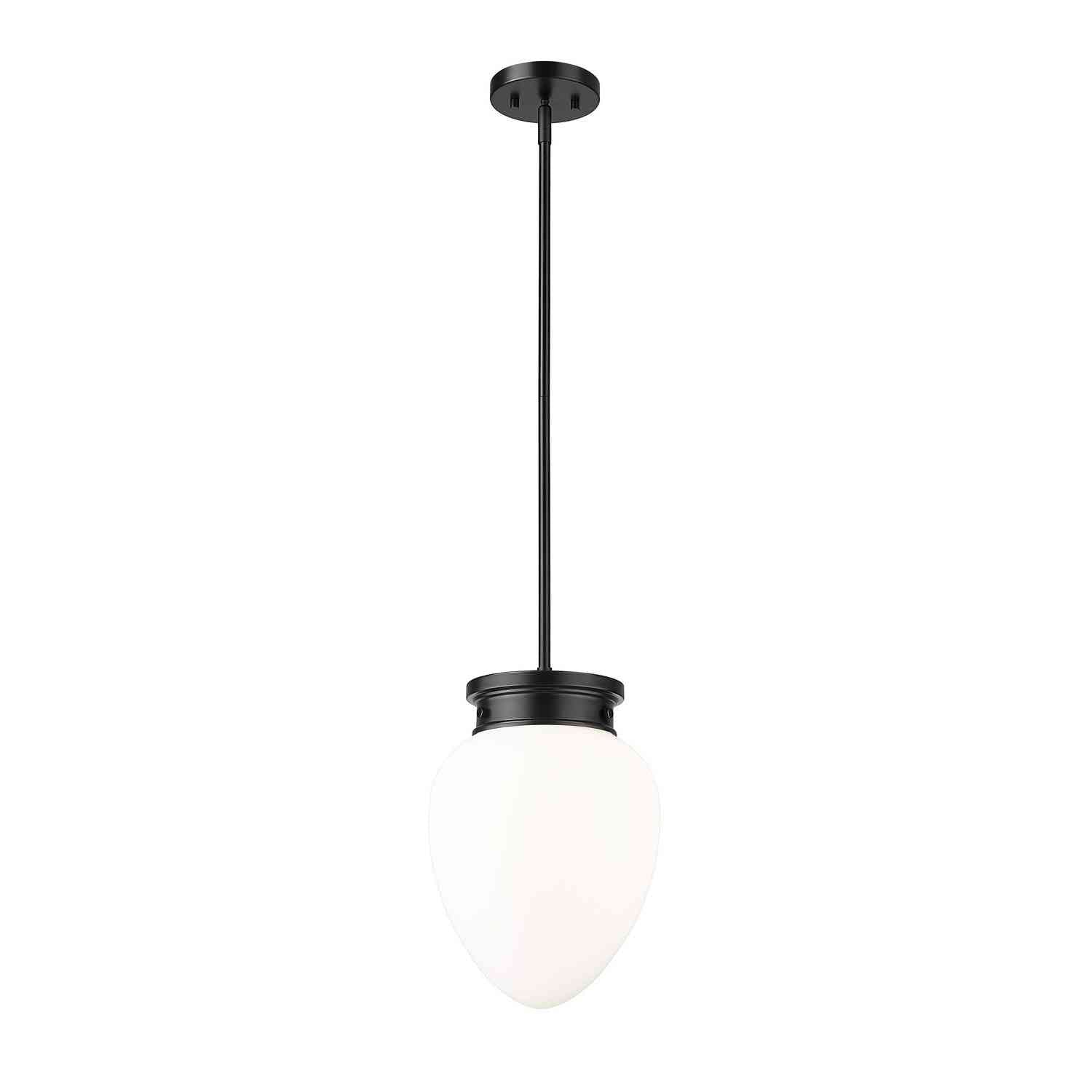 Z-Lite - 1945P9-MB - One Light Pendant - Gideon - Matte Black