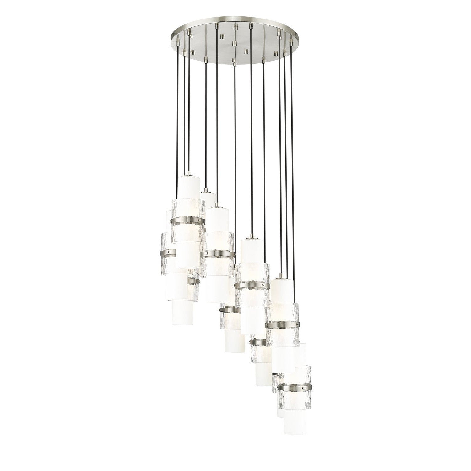 Z-Lite - 1946P-11R-BN - 11 Light Chandelier - Cayden - Brushed Nickel