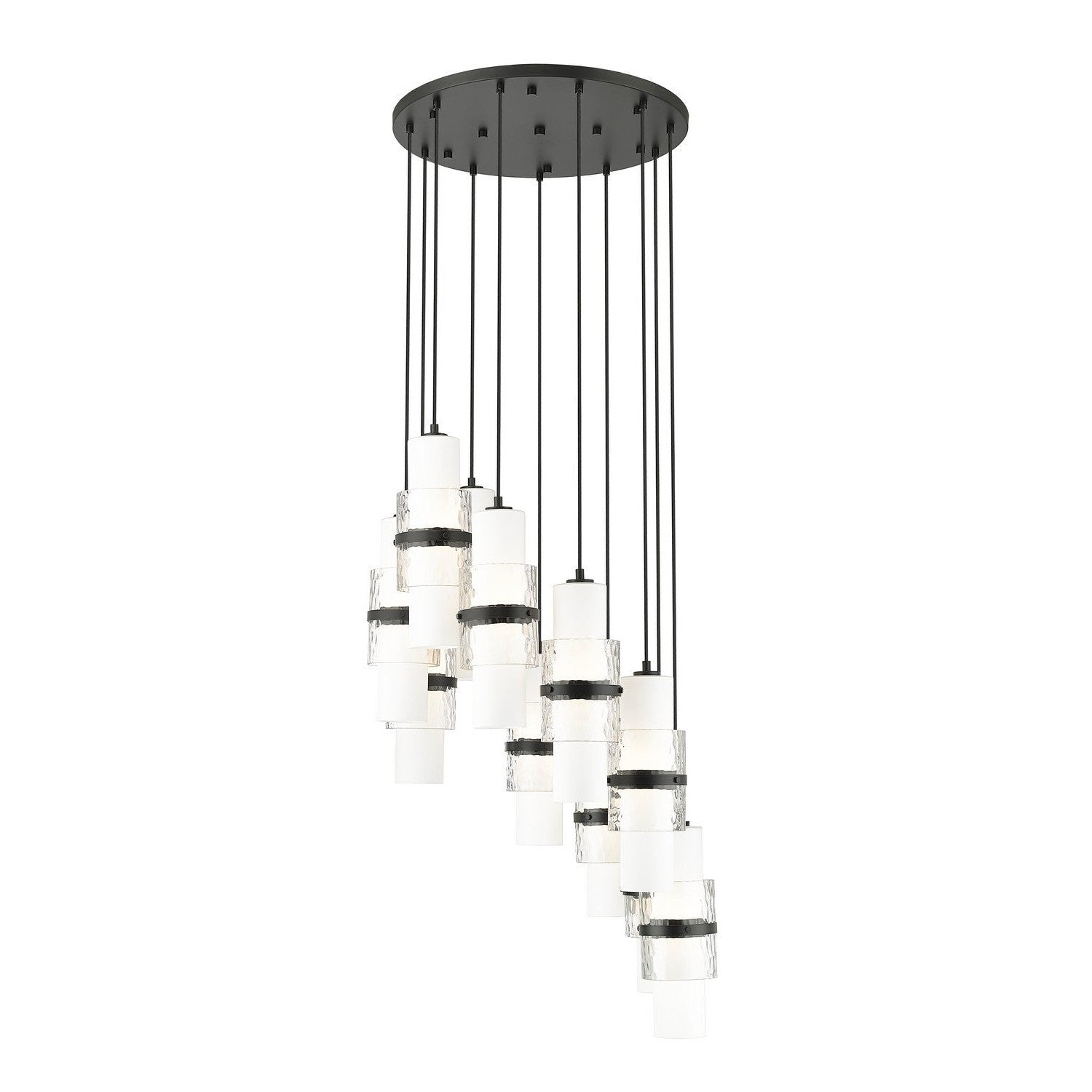 Z-Lite - 1946P-11R-MB - 11 Light Chandelier - Cayden - Matte Black