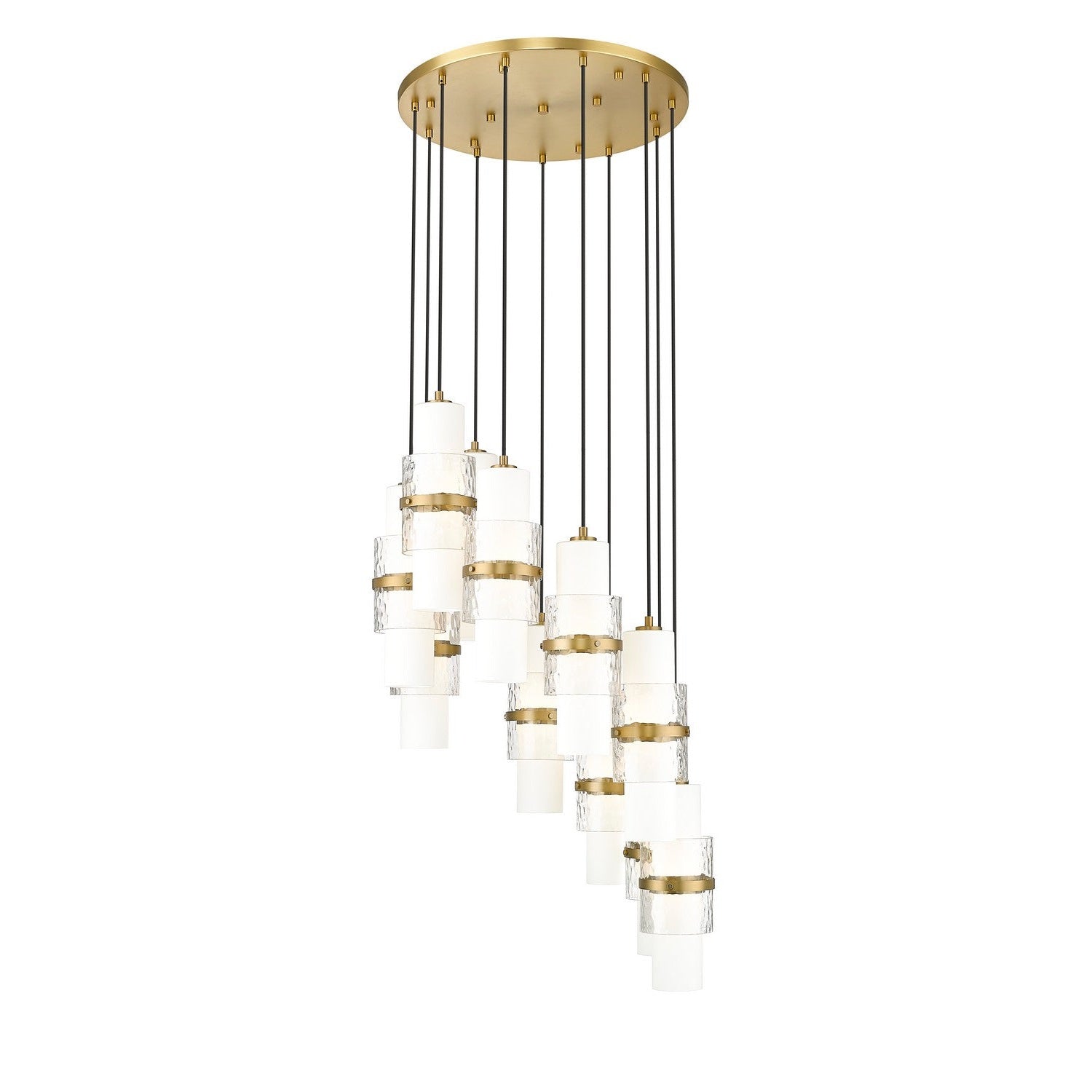 Z-Lite - 1946P-11R-MGLD - 11 Light Chandelier - Cayden - Modern Gold