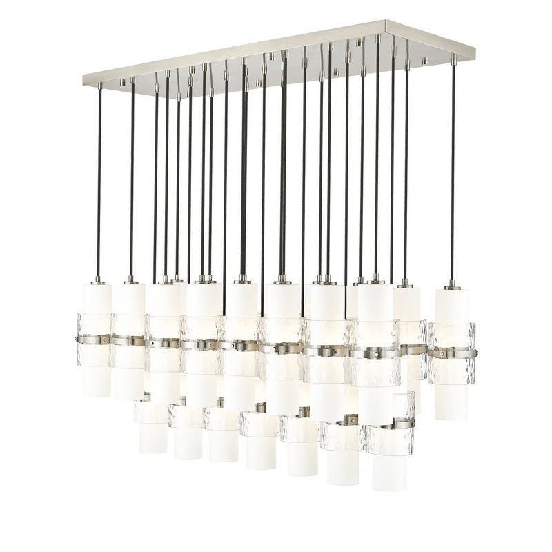 Z-Lite - 1946P-23L-BN - 23 Light Linear Chandelier - Cayden - Brushed Nickel