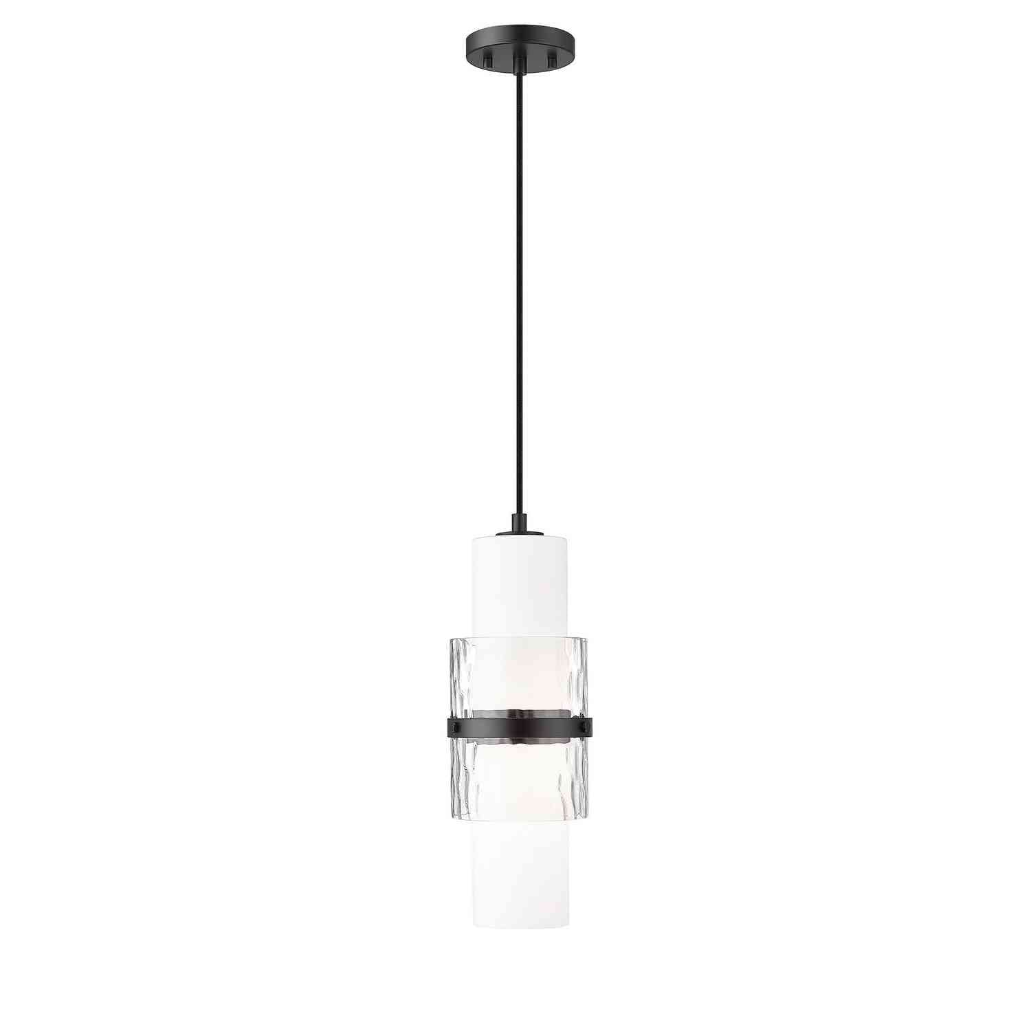 Z-Lite - 1946P-MB - One Light Pendant - Cayden - Matte Black