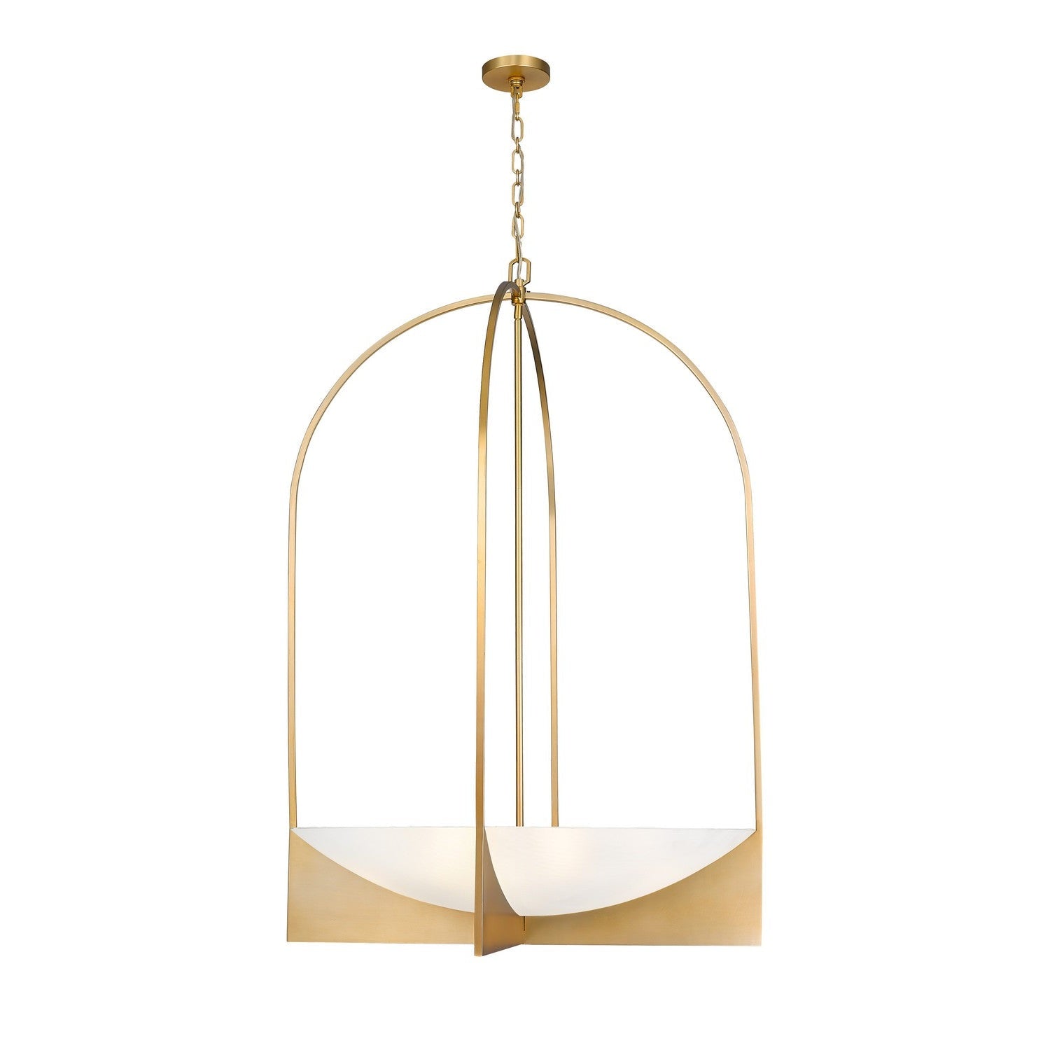 Z-Lite - 1947-48MGLD - Eight Light Chandelier - Devon - Modern Gold