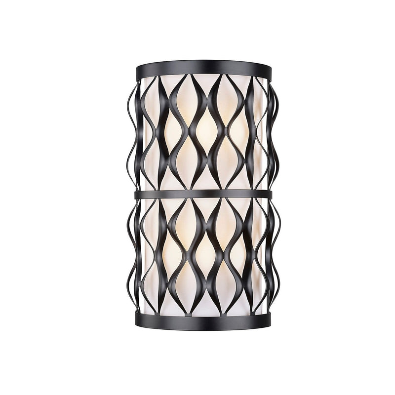 Z-Lite - 1948-2S-MB - Two Light Wall Sconce - Harden - Matte Black