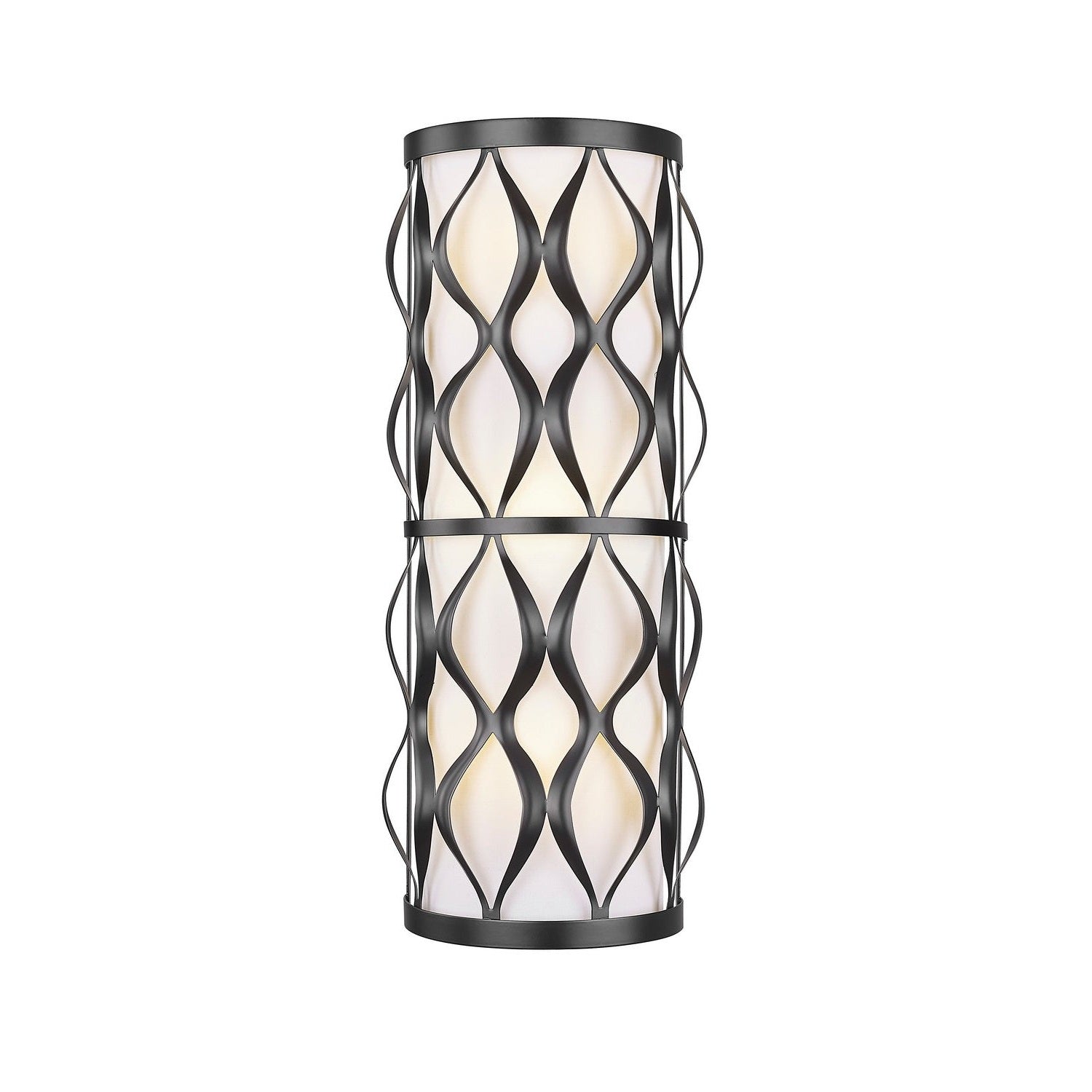 Z-Lite - 1948-3S-MB - Three Light Wall Sconce - Harden - Matte Black