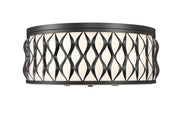 Z-Lite - 1948F20-MB - Five Light Flush mount - Harden - Matte Black