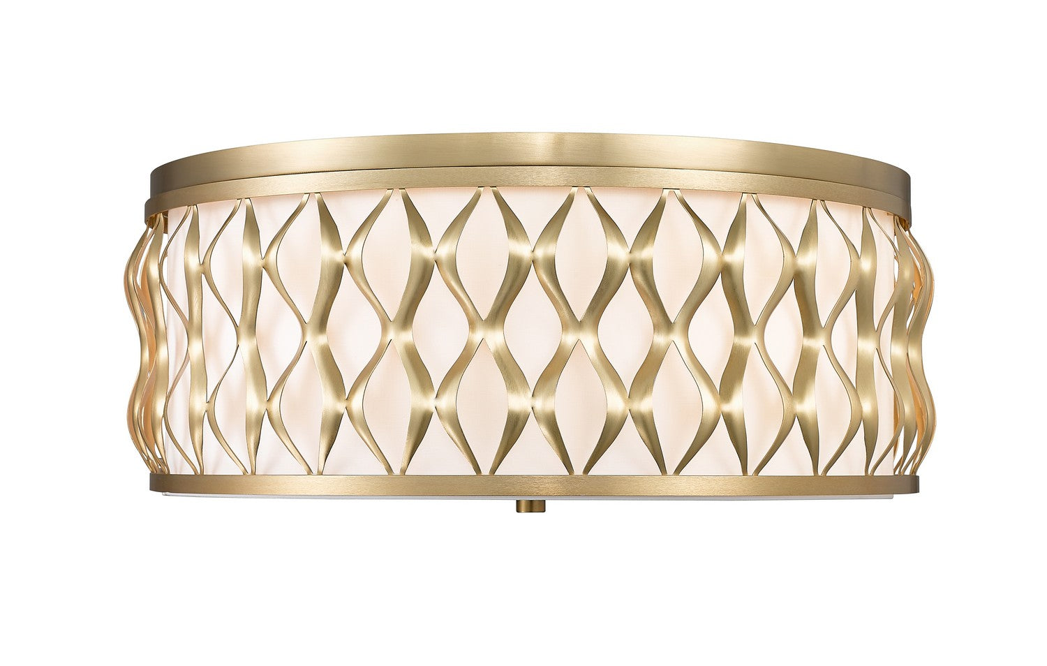 Z-Lite - 1948F20-MGLD - Five Light Flush mount - Harden - Modern Gold