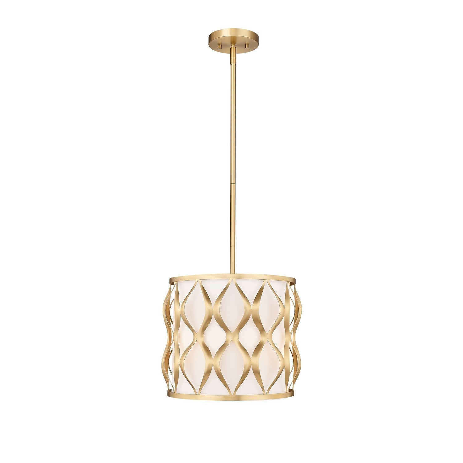 Z-Lite - 1948P12-MGLD - Three Light Pendant - Harden - Modern Gold