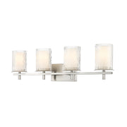 Z-Lite - 1949-4V-BN - Four Light Vanity - Grayson - Brushed Nickel