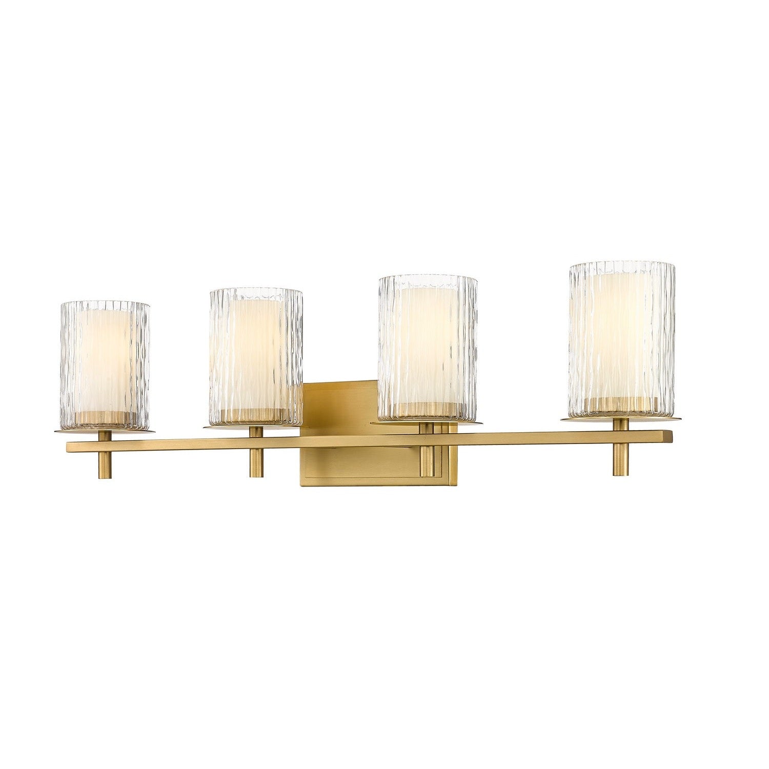 Z-Lite - 1949-4V-MGLD - Four Light Vanity - Grayson - Modern Gold