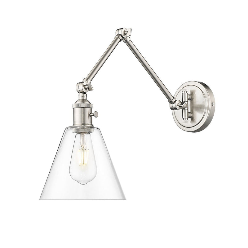 Z-Lite - 348S-BN - One Light Wall Sconce - Gayson - Brushed Nickel