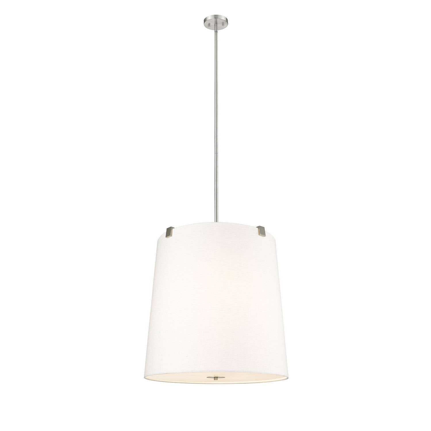 Z-Lite - 3501P24-BN - Six Light Pendant - Weston - Brushed Nickel