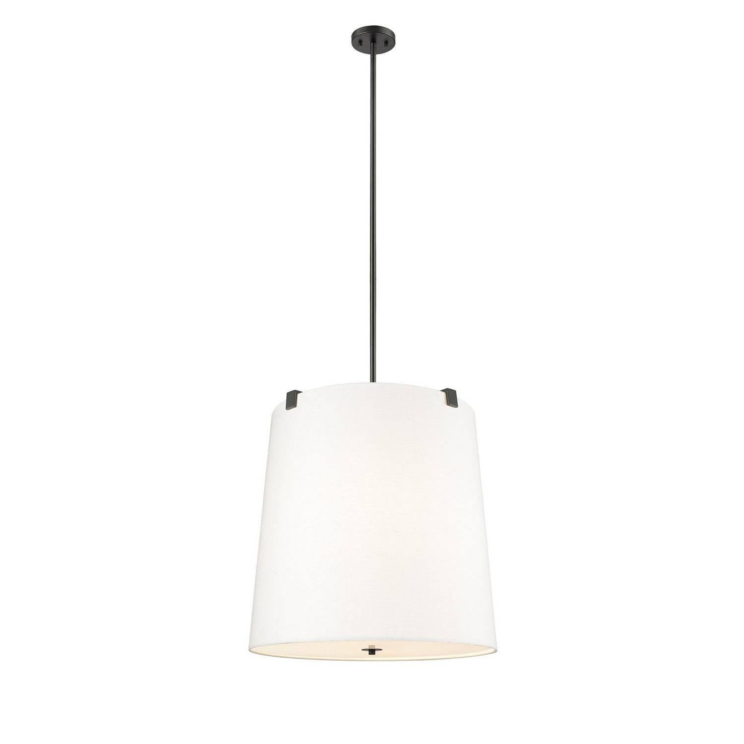 Z-Lite - 3501P24-MB - Six Light Pendant - Weston - Matte Black