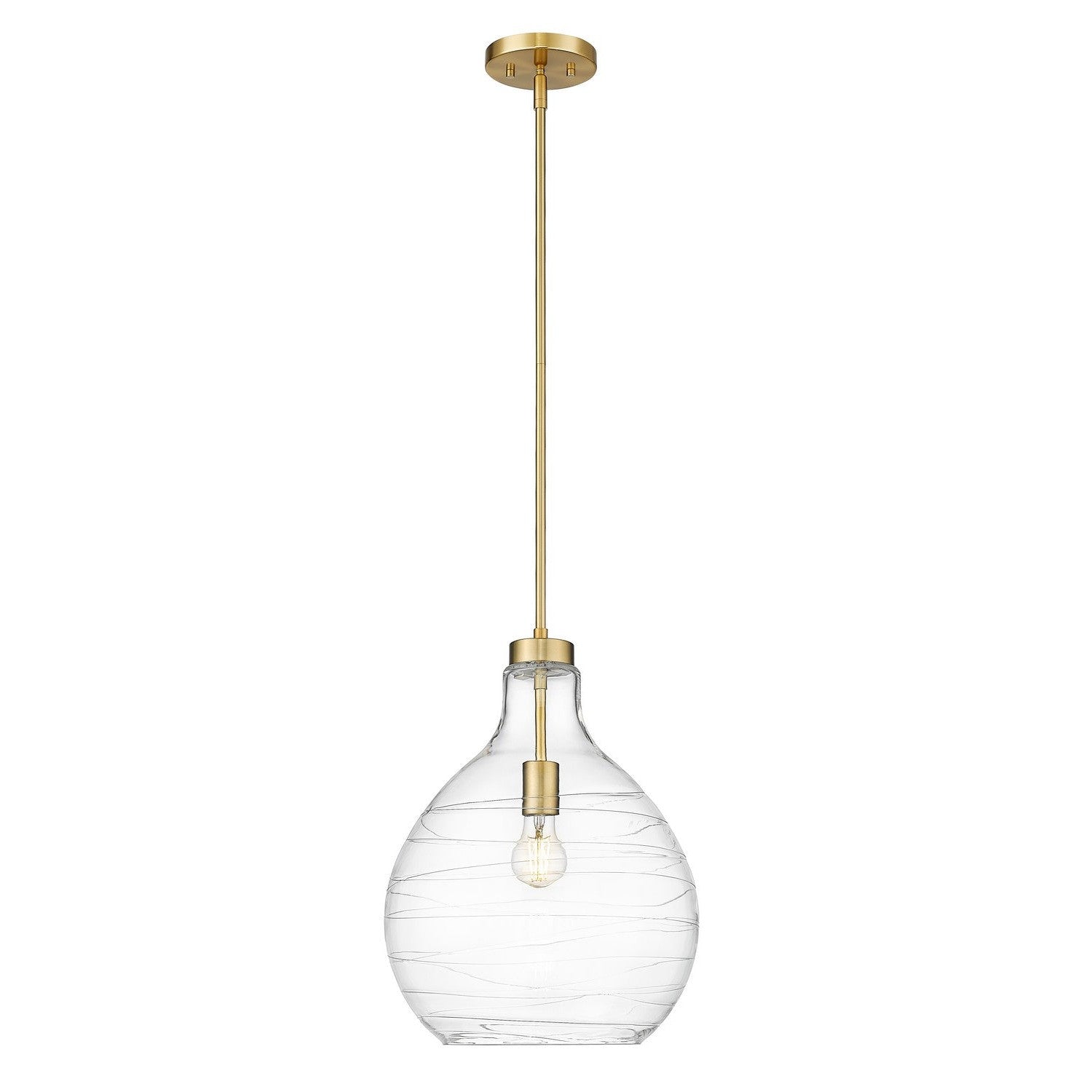 Z-Lite - 496P13-MGLD - One Light Pendant - Bon Air - Modern Gold