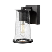 Z-Lite - 5004S-BK - One Light Outdoor Wall Light - Bar Harbor - Sand Black