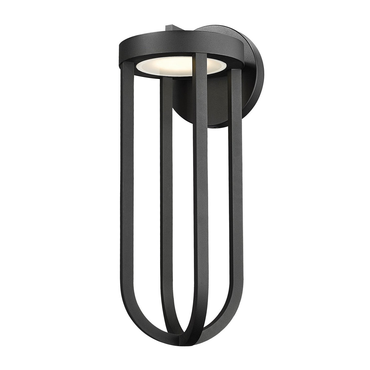 Z-Lite - 5005B-BK-LED - LED Outdoor Wall Mount - Leland - Sand Black