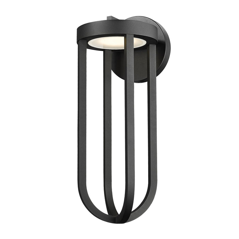 Z-Lite - 5005B-BK-LED - LED Outdoor Wall Mount - Leland - Sand Black