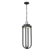 Z-Lite - 5005CHB-BK-LED - LED Outdoor Chain Mount Ceiling Fixture - Leland - Sand Black