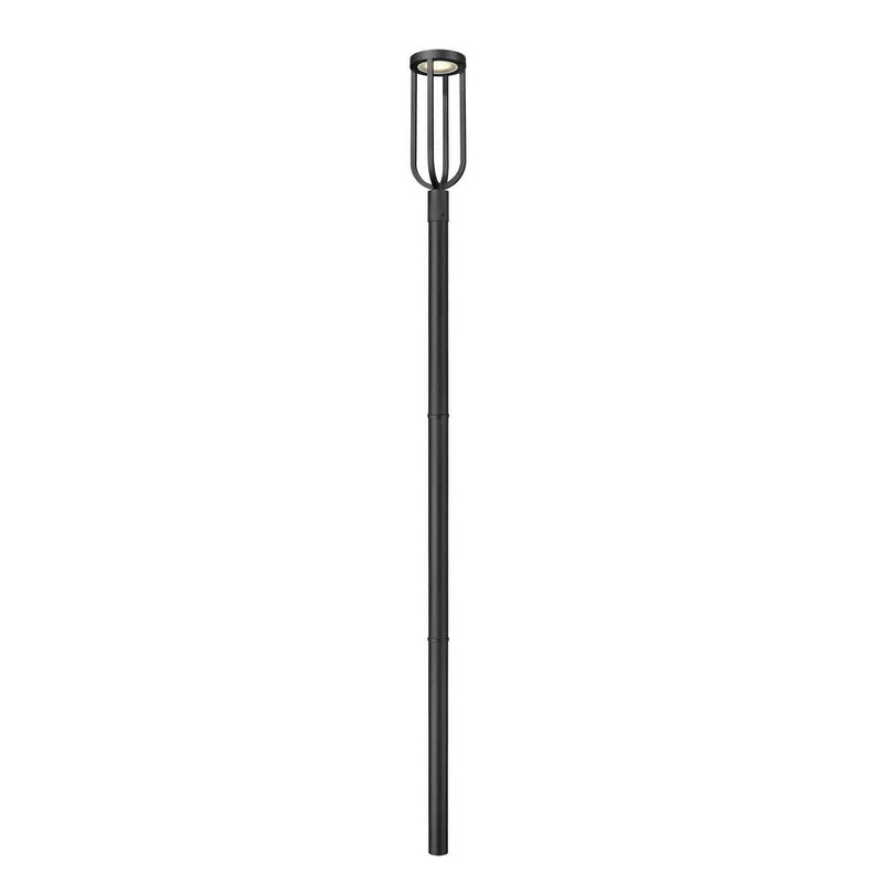 Z-Lite - 5005PHB-5009P96-BK-L - LED Outdoor Post Moun Fixture - Leland - Sand Black