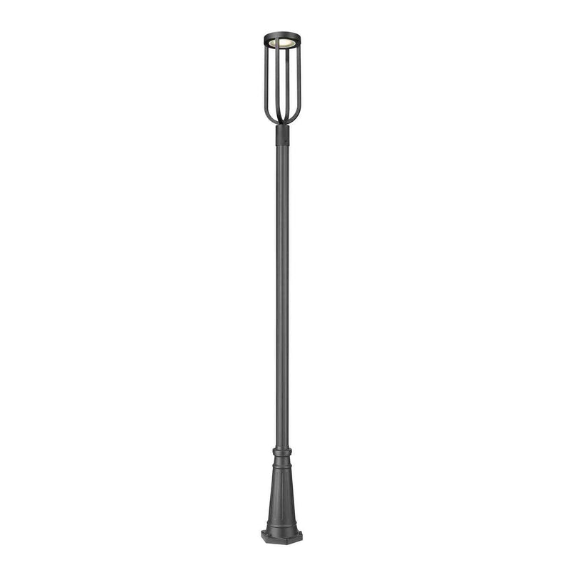 Z-Lite - 5005PHB-519P-BK-LED - LED Outdoor Post Moun Fixture - Leland - Sand Black