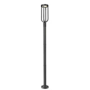 Z-Lite - 5005PHB-567P-BK-LED - LED Outdoor Post Moun Fixture - Leland - Sand Black