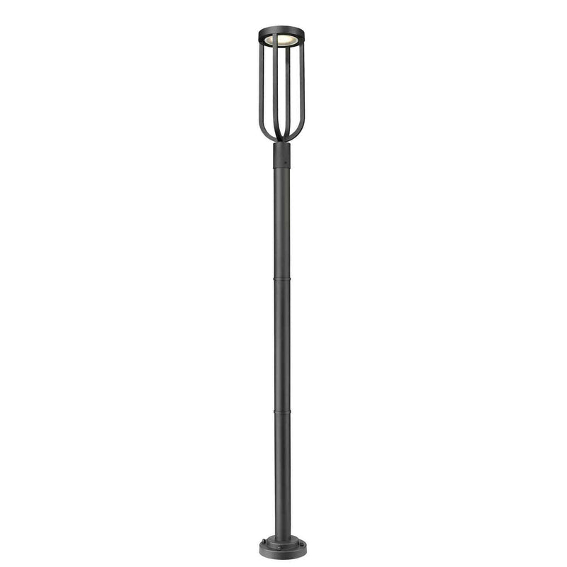 Z-Lite - 5005PHB-567P-BK-LED - LED Outdoor Post Moun Fixture - Leland - Sand Black