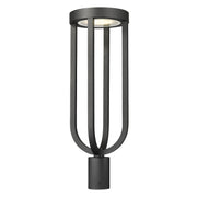 Z-Lite - 5005PHB-BK-LED - LED Outdoor Post Moun Fixture - Leland - Sand Black