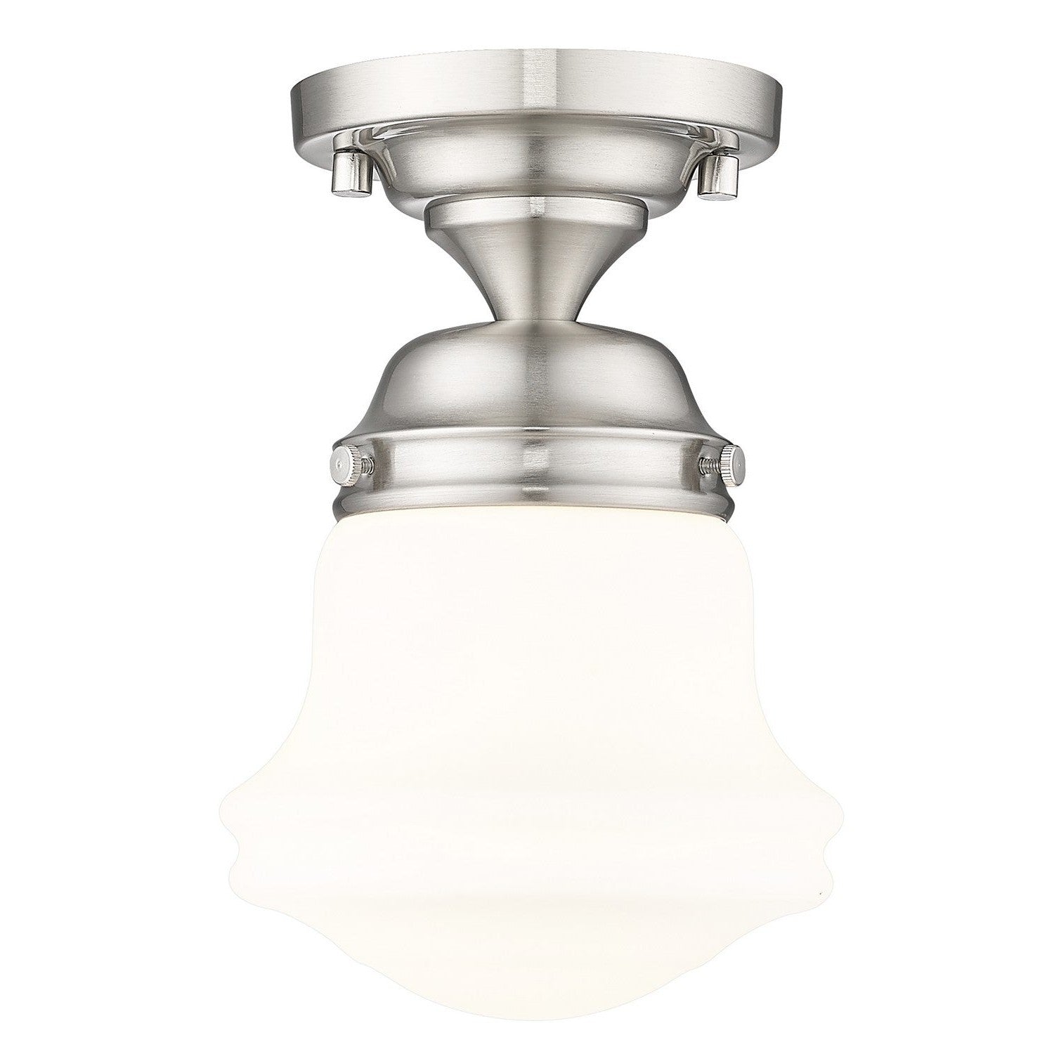 Z-Lite - 735F1-BN - One Light Flush Mount - Vaughn - Brushed Nickel