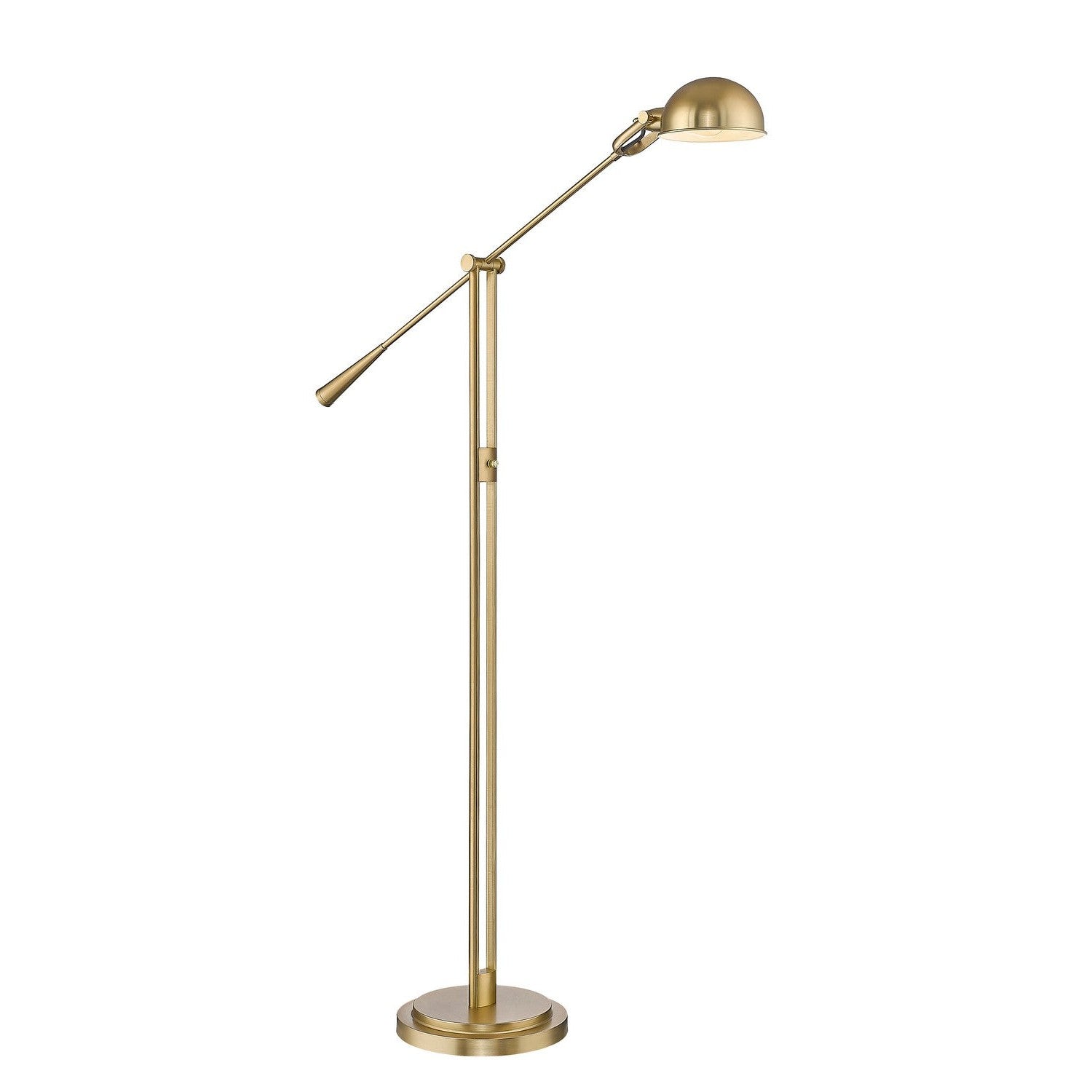 Z-Lite - 741FL-HBR - One Light Floor Lamp - Grammercy Park - Heritage Brass