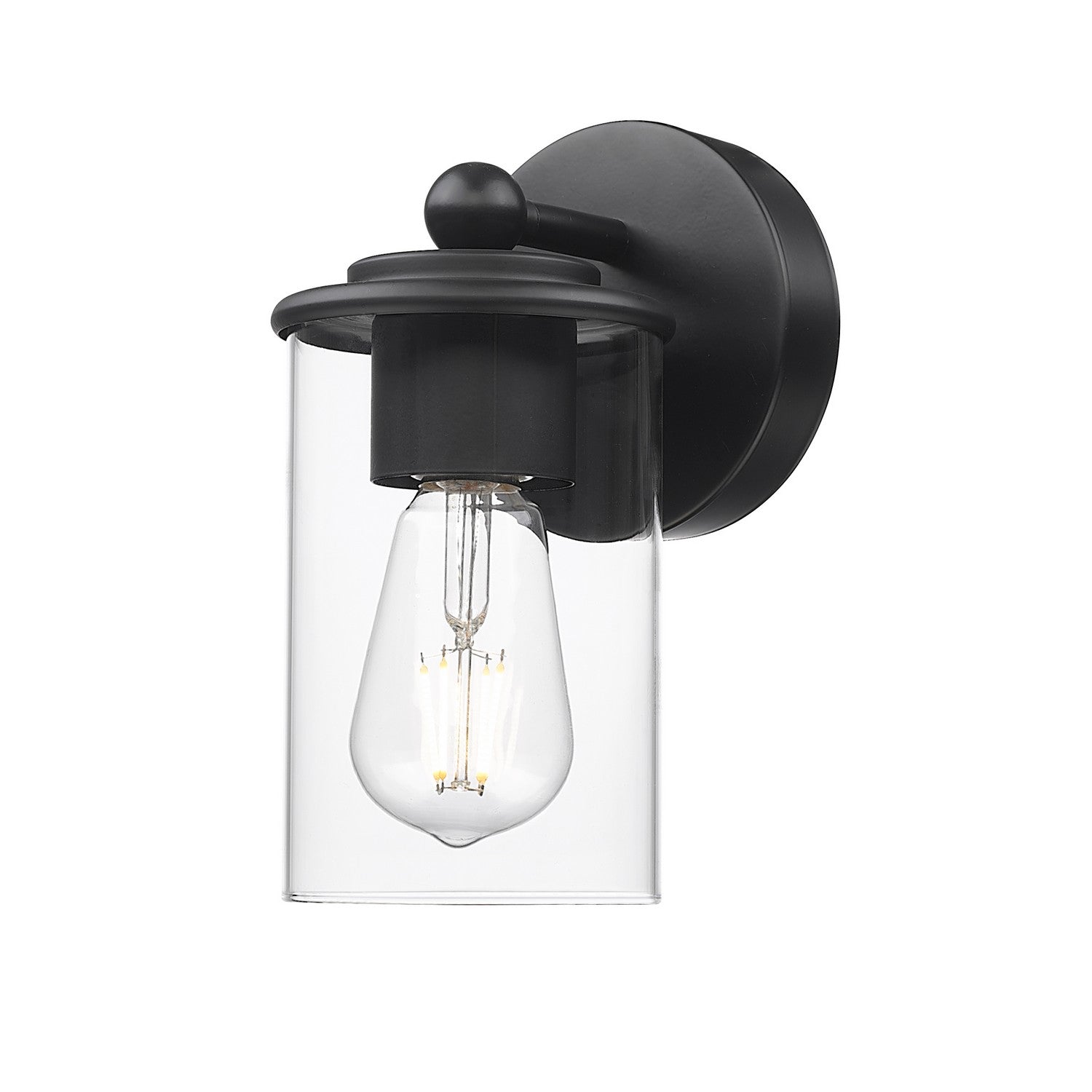 Z-Lite - 742-1S-MB - One Light Wall Sconce - Thayer - Matte Black