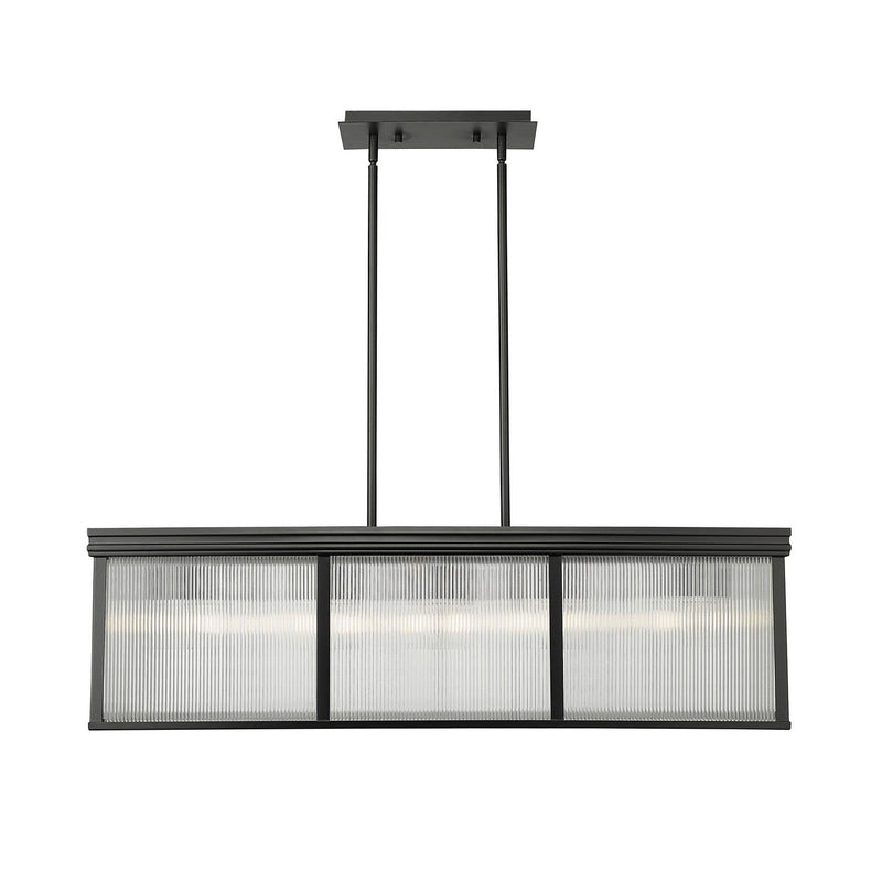 Z-Lite - 7504-42L-MB - Ten Light Pendant - Carnaby - Matte Black