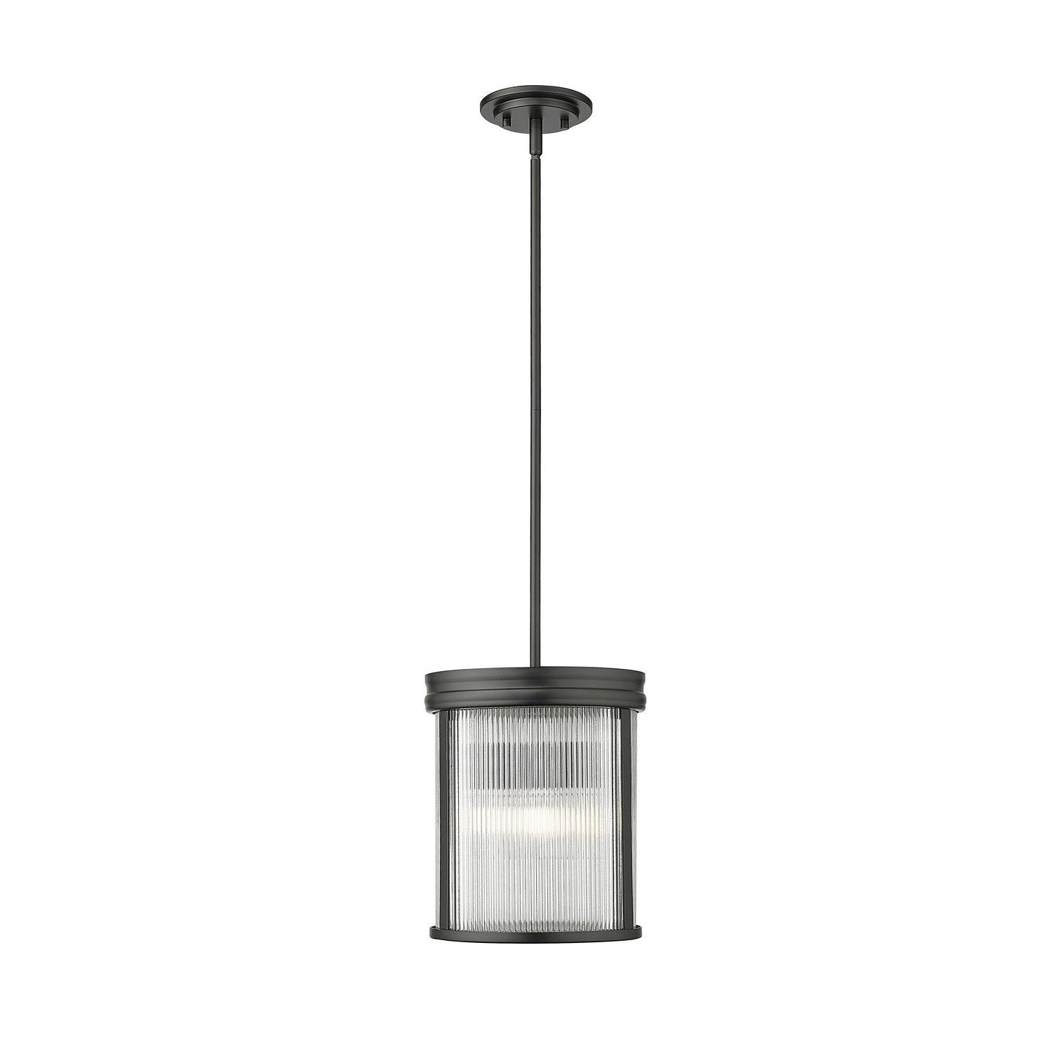 Z-Lite - 7504P10-MB - Three Light Pendant - Carnaby - Matte Black