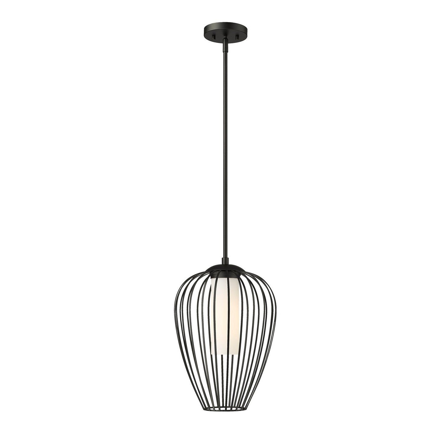 Z-Lite - 7507-12MB - One Light Pendant - Savanti - Matte Black