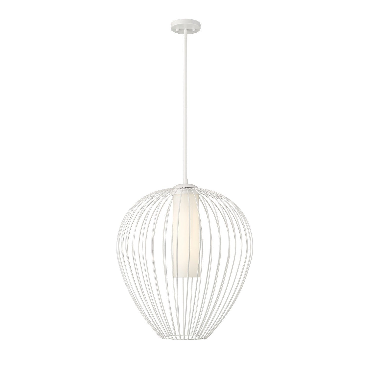 Z-Lite - 7507-22TW - One Light Pendant - Savanti - Textured White