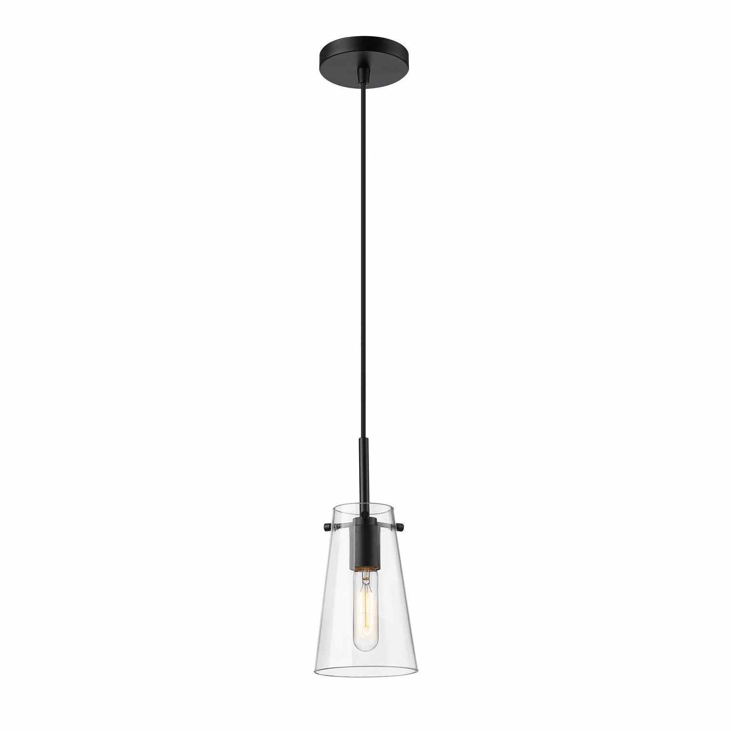 Z-Lite - 7508MP-MB - One Light Pendant - Kira - Matte Black