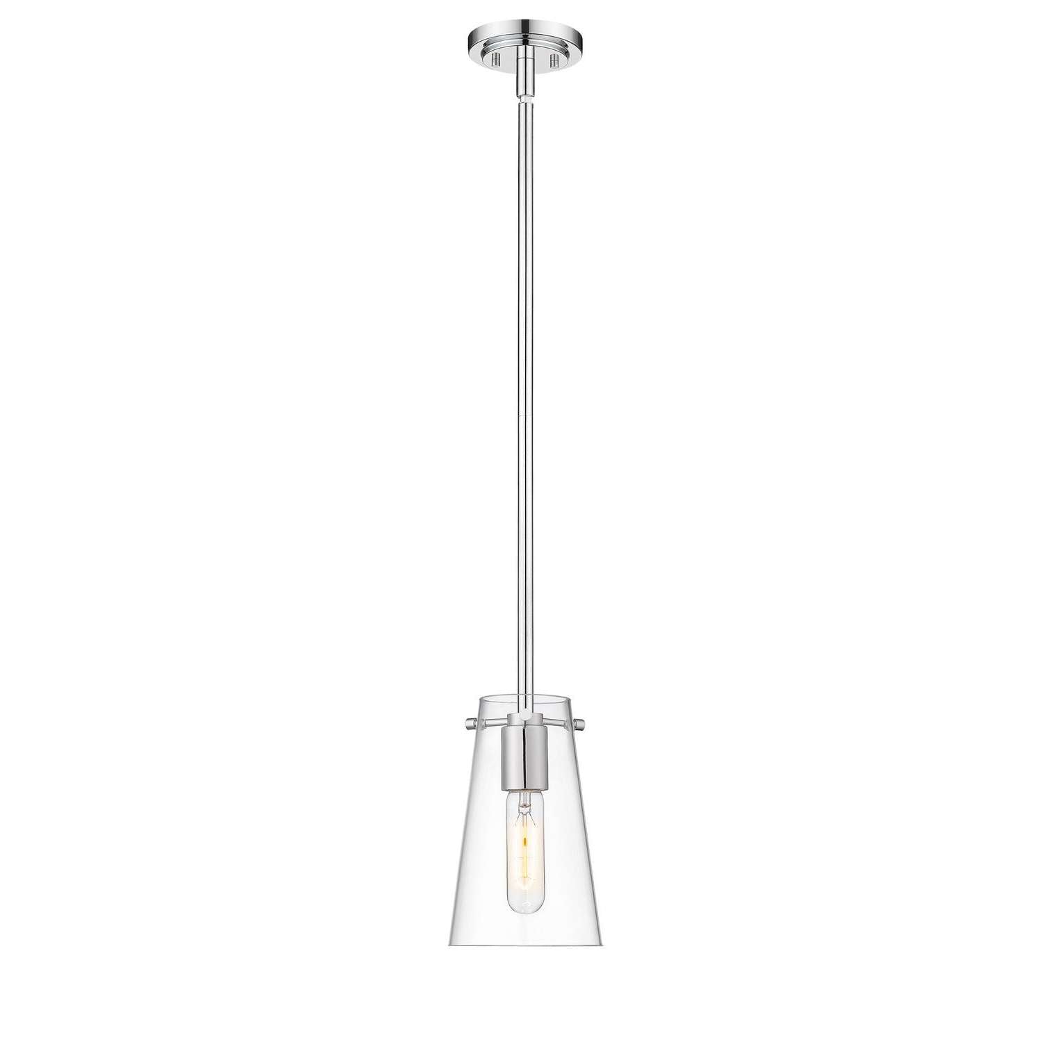 Z-Lite - 7508MP-ROD-CH - One Light Pendant - Kira - Chrome