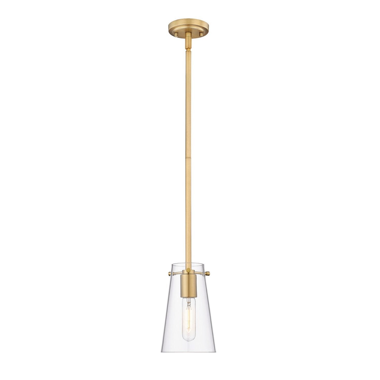 Z-Lite - 7508MP-ROD-MGLD - One Light Pendant - Kira - Modern Gold