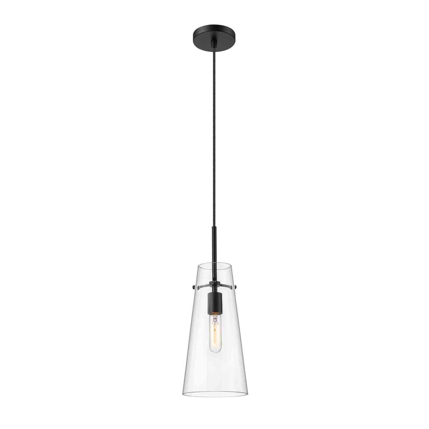 Z-Lite - 7508P-MB - One Light Pendant - Kira - Matte Black