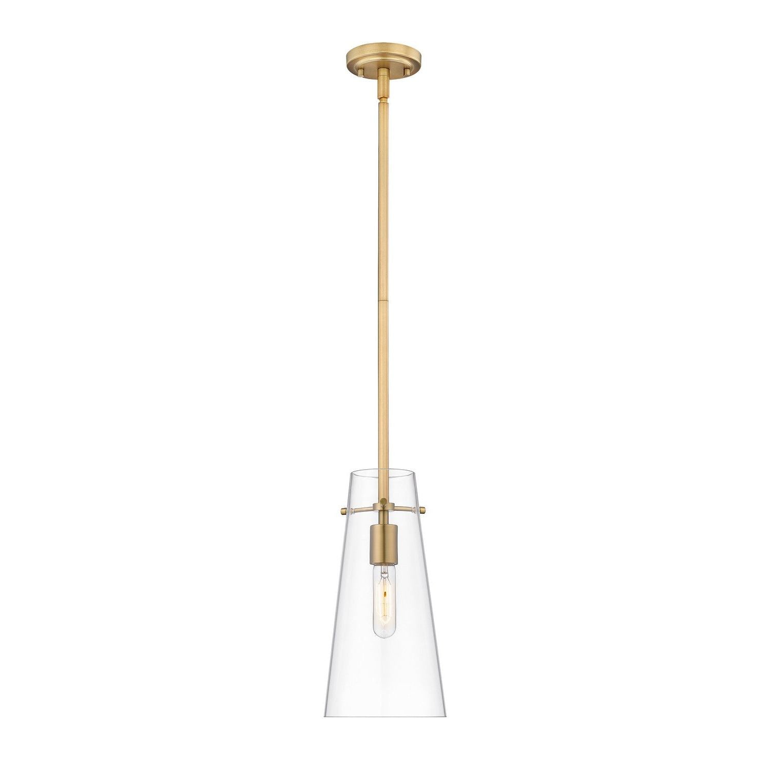Z-Lite - 7508P-ROD-MGLD - One Light Pendant - Kira - Modern Gold
