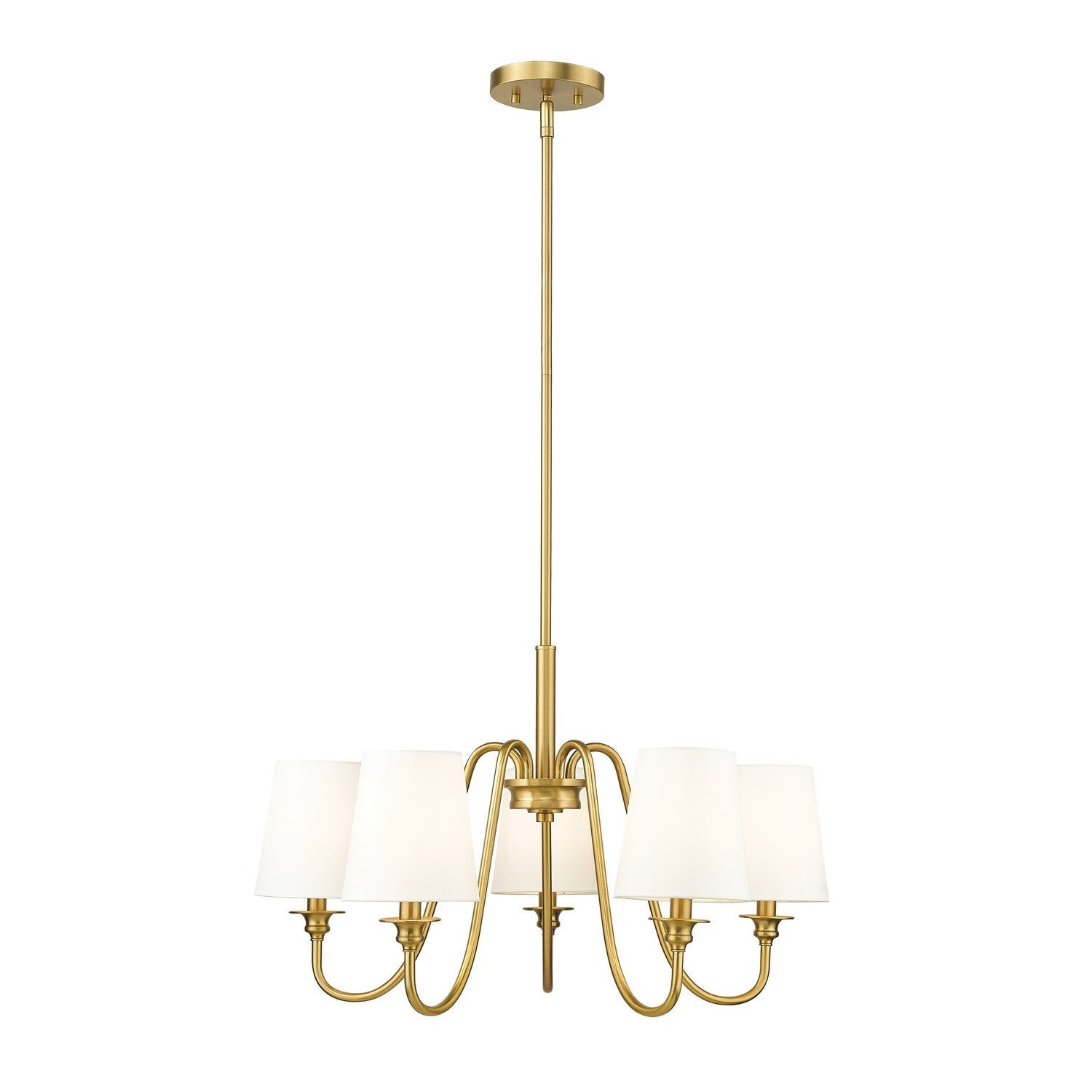 Z-Lite - 7509-5-26MGLD - Five Light Chandelier - Gianna - Modern Gold