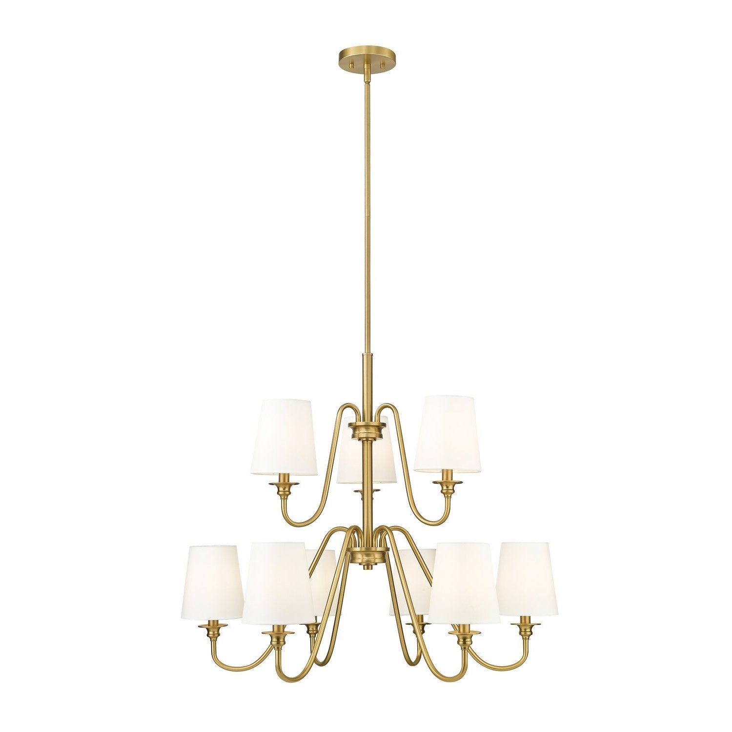 Z-Lite - 7509-9-32MGLD - Nine Light Chandelier - Gianna - Modern Gold